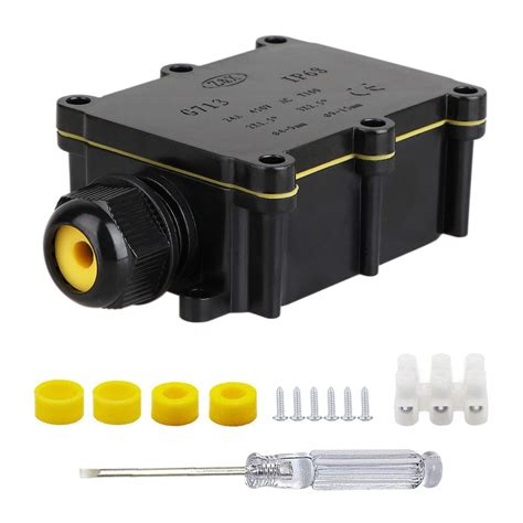 ip68 waterproof junction box 2way heavy duty connector outdoor indoor|ip68 waterproof electrical cable connector.